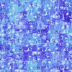 Blue - Abstract Square Texture